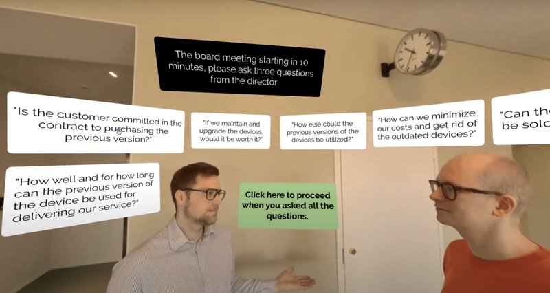 Learning about circular economy in business through a game